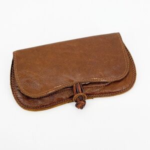 Ashley Watson Recycled Leather Brown Leather Wallet Vancouver Canada Brown